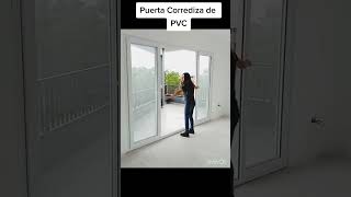 Puertas corredizas de pvc puertas pvc ferreterias short tiktok tendencias parati peru [upl. by Giacopo]