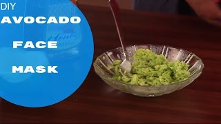 DIY AVOCADO FACE PACK For Younger Looking Skin [upl. by Skees]