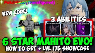 NEW CODE Getting amp Showcasing New Mahito EVOLUTION 6 Star in ASTD [upl. by Qidas]