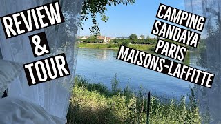 Camping Sandaya Paris Maison Lafittee REVIEW amp TOUR [upl. by Euqenimod]