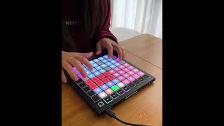 Launchpad Mini Mk3 Lofi Beat Live Loop Performance [upl. by Htenay]