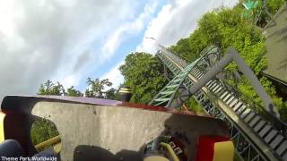 Mine Train Ulven On Ride POV  Bakken [upl. by Novehc]