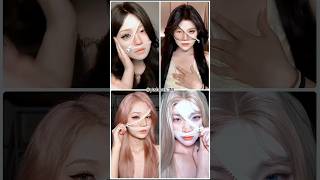 😱 3D Makeup transformation trend ✨ douyin makeup trend beauty [upl. by Dulcine]