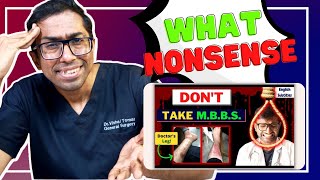 Reality of Becoming A Doctor in India  Reacting to DrDarshanPatelAIIMS [upl. by Galvin]