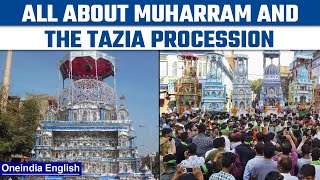 Muharram Ashura 2022 Muharram celebrations and all about Tazia procession  Oneindia news Religion [upl. by Adnamma397]