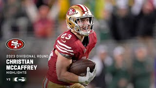 Christian McCaffreys best plays from 2TD game  Divisional Round [upl. by Bedwell]