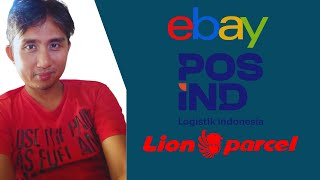 KIRIM PAKET EBAY KE LUAR NEGERI 2024 PAKAI LION PARCEL ATAU KANTOR POS [upl. by Retsev]