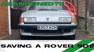 SAVING A ROVER SD1  ABANDONED PROJECT  RESTART [upl. by Sinned94]