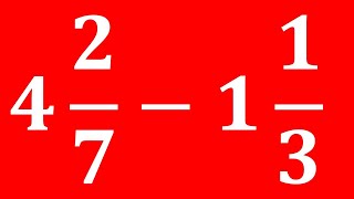 How to subtract mixed fractions with unlike denominators  How to subtract mixed fractions [upl. by Ninehc]