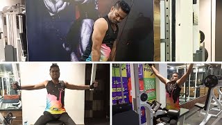 First Day At Gym  Full Body Workout  Vissh Fitness [upl. by Alenoel]