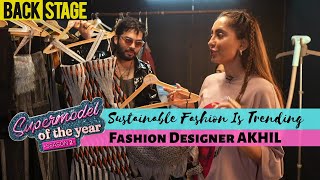 Supermodel Of The Year Season 2  Akhil amp Anusha talk about Sustainable Fashion [upl. by Aubry469]