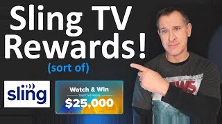 NEWS Sling TV Rewards Program Launched Well its more like a sweepstakes [upl. by Cargian751]