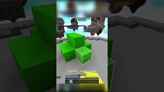 Bedrock PvP on Java minecraft fy minecraft shorts hypixelskywars blocksmc pvp gaming [upl. by Armin]