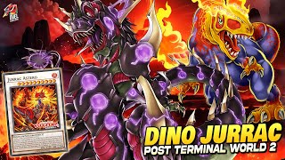 Deck Jurrac Post Terminal World 2 EDOPRO  Replays 🎮  Decklist ✔️ [upl. by Llednohs]