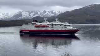 Norwegian Coastal Express on Hurtigruten MS Polarlys 922 May 2023 Part 4 The Arctic Circle amp Eva [upl. by Nicolis]