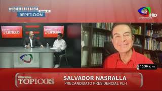 Salvador Nasralla «Me está asesorando Quintín Soriano» [upl. by Sumahs]