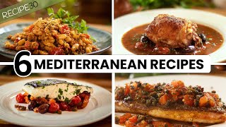 6 Healthy Mediterranean Recipes  Nourish amp Delight [upl. by Reade]