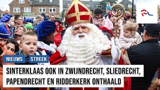 Sinterklaas feestelijk ontvangen in de streek [upl. by Sevy]