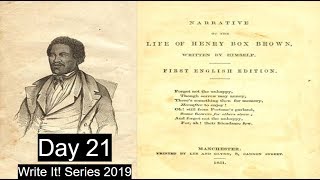 Black History Month Narrative of the Life of Henry Box Brown Written by Himself [upl. by Tobias92]