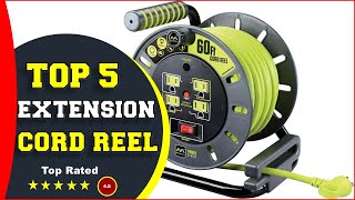 ✅ Best Retractable Extension Cord Reels 2024 [upl. by Ainot]