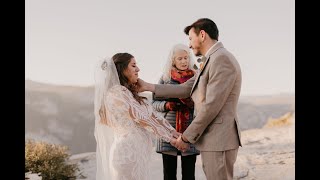 quotGoing to the mountains is going homequot  A Breathtaking Yosemite Wedding in the Heart of Nature [upl. by Enidlarej]