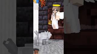 Does dog need to be revived🤯😍 minecraft monsterschoolchallenge minecraftanimation shorts [upl. by Dlopoel]