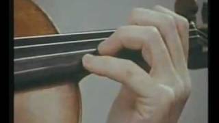 Yehudi Menuhin Violin Tutorial  5 Left Hand Playing [upl. by Cornwell]