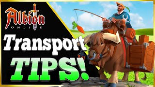 Transport Tips  Albion Online 2023 [upl. by Asiat]