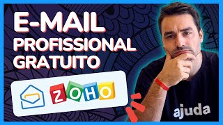 Como criar um EMAIL profissional GRATUITO com ZOHO MAIL [upl. by Arrad662]