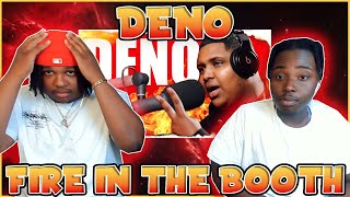 DENO MADE BANGERS BLOODLINE Reacts to Deno  Fire in the Booth [upl. by Nywles]