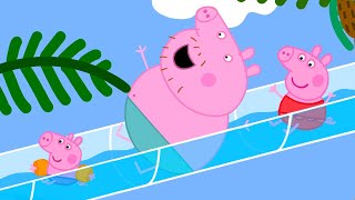 The LONGEST Water Slide EVER 💦  Peppa Pig Official Full Episodes [upl. by Haleeuqa]