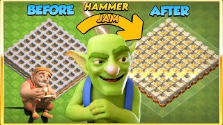 HOW TO MAX WALLS FAST IN HAMMER JAMBEST LEAUGE TO FARM IN HAMMER JAM EVENT COCCOC UPDATE [upl. by Nahtanhoj]