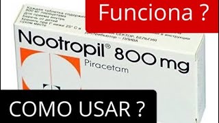 NOOTROPIL PARA ESTUDAR  COMO FUNCIONA ESSE NOOTROPICO 💊 [upl. by Florida]