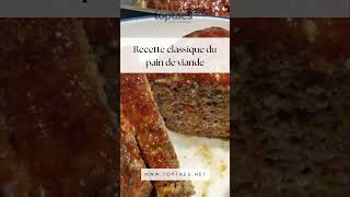 Recette classique du pain de viande [upl. by Akoyin]