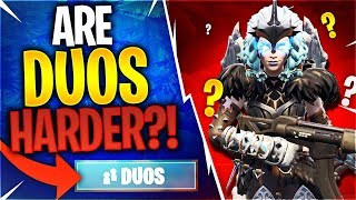 ARE DUOS HARDER Feat Timthetatman Fortnite Battle Royale [upl. by Jehovah960]