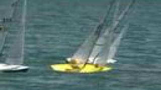 ODOM Class RC Sailboat Racing Action Hi resolution [upl. by Fabe]