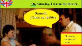 1000 words in French English conversation 2 What did you do this weekend [upl. by Demaggio368]