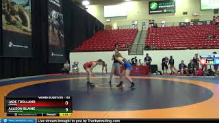 WOMEN CADETJR 132 Jade Trolland Canada Vs Allison Blaine Washington [upl. by Mignon]