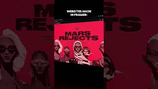 No Code Websites made in Framer Pt2 framer nocode websitedesign [upl. by Mahmud]