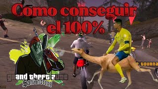 cómo conseguir el 100 de GTA San Andreas [upl. by Llenna]