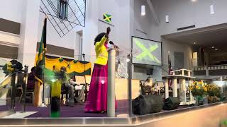 Dr Glacia Robinson  Celebration of Hope  At The Jamaica Independence Church Service  New York [upl. by Yrollam]