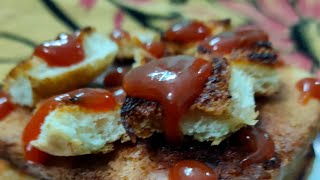 crouton bread sandwichnashta recipe [upl. by Paul]