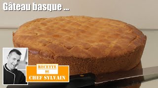 Gâteau basque  Recette par Chef Sylvain [upl. by Bordy825]