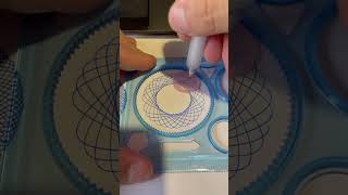 What does this pattern resemble Magic Ruler Small ruler big wisdom shorts spirograph [upl. by Easlehc708]