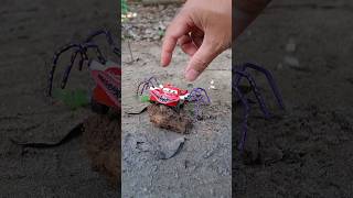 Upgrade RC LIGHTNING MCQUEEN SPIDER Legs Monster  Thunder Car Toy [upl. by Adrahs785]