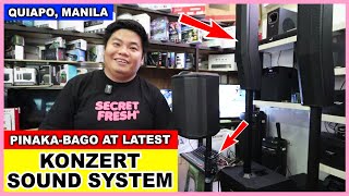 BILIHAN SA QUIAPO NG PINAKABAGO AT LATEST SOUND SYSTEM NG KONZERT GRABE QUALITY NA AT MATIBAY PA [upl. by Ahsinna]