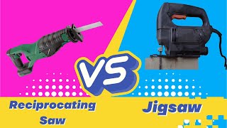 Reciprocating Saw versus Jigsaw  SkilledHub Tool Showdown [upl. by Attaynik]