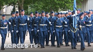 Will The Royal Canadian Air Force Pass The British Armys Drill Test  Forces TV [upl. by Kimber337]