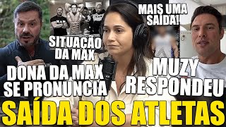 DONA DA MAX SE PRONUNCIA APÓS SAÍDA DO CARIANI E PERDER VÁRIOS ATLETAS DE PESO MAX FAZ HOMENAGEM [upl. by Mckeon615]