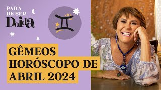 GÊMEOS  ABRIL de 2024 MÁRCIA FERNANDES faz PREVISÕES para o SIGNO [upl. by Leonhard]